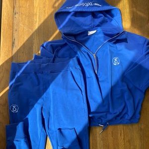 Blue Diafora Sweat Suit